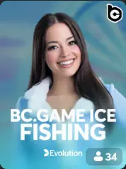Bc Game Ice Fishing portada de juego BC Game Venezuela