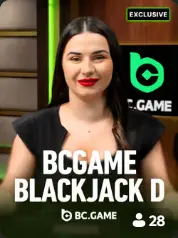 Blackjack D portada de juego BC Game Venezuela