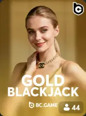 Gold Blackjack portada de juego BC Game Venezuela