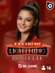Lightning Roulette portada de juego BC Game Venezuela