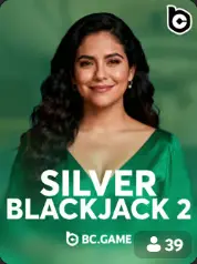 Silver Blackjack 2 portada de juego BC Game Venezuela