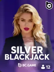 Silver Blackjack portada de juego BC Game Venezuela
