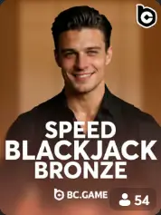 Speed Blackjack Bronze portada de juego BC Game Venezuela