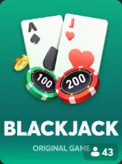 Blackjack portada de juego BC Game Venezuela