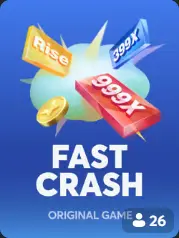 Fast Crash portada de juego BC Game Venezuela