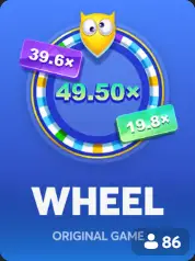 Wheel portada de juego BC Game Venezuela