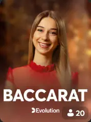 Baccarat Evolution portada de juego BC Game Venezuela