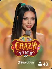 Crazy Time portada de juego BC Game Venezuela