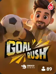 Goal Rush portada de juego BC Game Venezuela